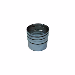 Cheminee Raccord de cheminee flexible/rigide male DN 180 du tuyau flexible au tuyau rigide