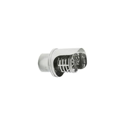 Cheminee Chapeau d'extremite d'echappement des fumees murales inox dn 80mm avec habillage pluie