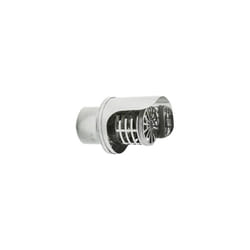 Cheminee Chapeau d'extremite d'echappement des fumees murales inox dn 100 mm avec habillage pluie