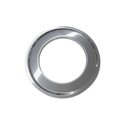 Cheminee rosace ronde cheminee poele chaudiere pellet acier inoxydable d. 100 mm.