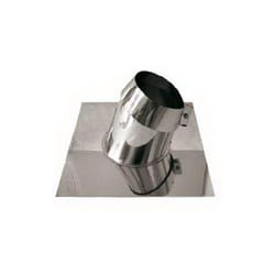 MBM - Cheminee double paroi isole faux toits inclines plomb dn 200/250