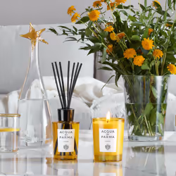 Acqua di Parma Insieme diffuseur aromatique Flacon de parfum Noir, Jaune