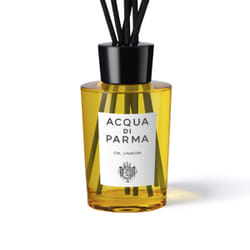 Acqua di Parma Oh, L'Amore diffuseur aromatique Vase Rotin Noir, Transparent, Jaune