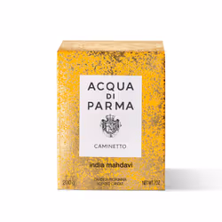 Acqua di Parma Caminetto bougie en cire Rond Baume, Bois de cachemire, Citron, Mandarin, Musc, Poivre, Bois de santal Jaune 1 pièce(s)