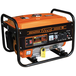 Vinco 60122 groupe électrogène 2500 W 15 L Essence Noir, Orange