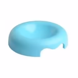 United Pets Mangeoire pour chats Kitty Bleu 18 cm