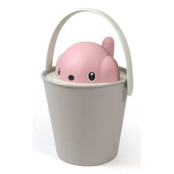 United Pets Crock Conteneur de nourriture pour animaux de compagnie Plastique Gris