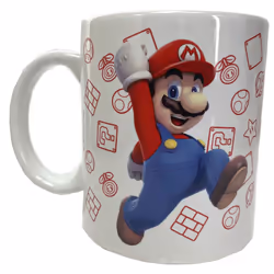 Mug + tirelire Educa Borras Nintendo Super Mario Bros Mario