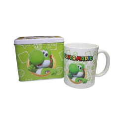 Mug + tirelire  Educa Borras Nintendo Super Mario Bros Yoshi