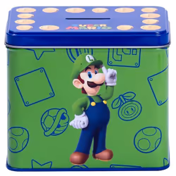 Mug + tirelire Educa Borras Nintendo Super Mario Bros Luigi