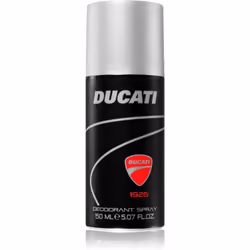 Mariez vos parfums pour créer un ensemble parfaitement harmonieux. Le déodorant Ducati 1926 libère le même arôme que votre pa ...