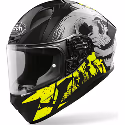 Airoh Valor Akuna Casque, noir-jaune, taille 2XL pour Hommes