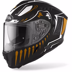 Airoh Spark Vibe casque, noir, taille 2XL pour Hommes