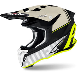 Airoh Twist 2.0 Tech Casque Motocross, jaune, taille XS pour Hommes