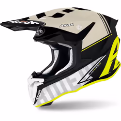 Airoh Twist 2.0 Tech Casque Motocross, jaune, taille XS pour Hommes