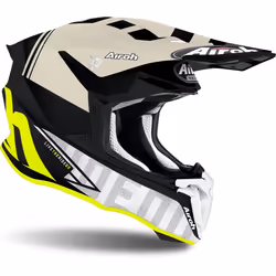Airoh Twist 2.0 Tech Casque Motocross, jaune, taille XS pour Hommes