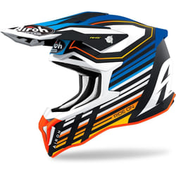 Airoh Strycker Shaded Carbon Casque Motocross, bleu, taille XS pour Hommes
