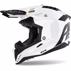Airoh Aviator 3 Color Casque de motocross, blanc, taille XL pour Hommes
