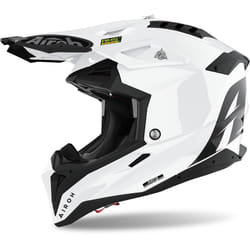 Airoh Aviator 3 Color Casque de motocross, blanc, taille XL pour Hommes