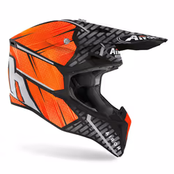 Airoh Wraap Idol Casque de motocross, orange, taille S pour Hommes