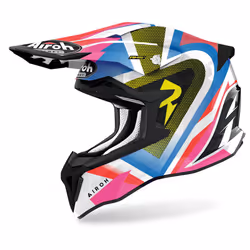 Airoh Strycker View Casque de motocross, multicolore, taille XL pour Hommes