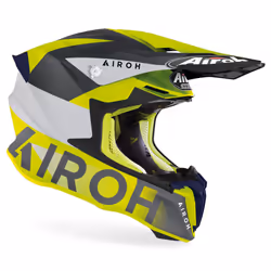 Airoh Twist 2.0 Lift Casque de motocross, noir-jaune, taille XS pour Hommes - Vue supplémentaire 4