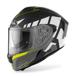 Airoh Spark Rise Casque, noir-jaune, taille 2XL pour Hommes