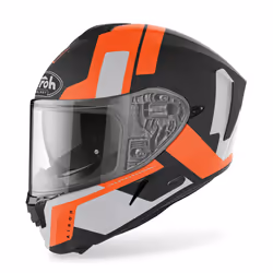 Airoh Spark Shogun Casque, noir-orange, taille XL pour Hommes