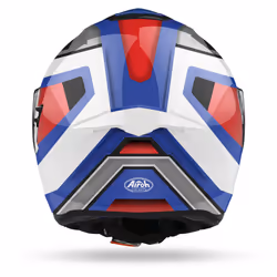 Airoh ST.501 Square Casque, blanc-rouge-bleu, taille 2XL pour Hommes
