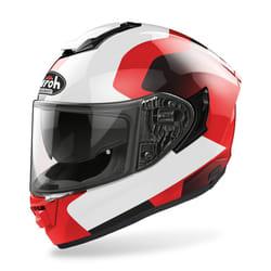 Airoh ST.501 Dock Casque, blanc-rouge, taille 2XL pour Hommes