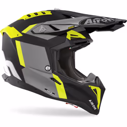 Airoh Aviator 3 Glory Casque de motocross, jaune, taille XS pour Hommes