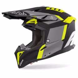 Airoh Aviator 3 Glory Casque de motocross, jaune, taille 2XL pour Hommes