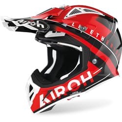 Airoh Aviator ACE Amaze Casque de motocross, rouge, taille XS pour Hommes