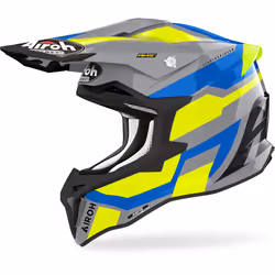 Airoh Strycker Glam Casque de motocross, jaune, taille S pour Hommes