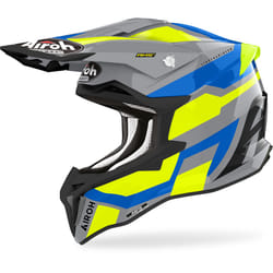 Airoh Strycker Glam Casque de motocross, jaune, taille S pour Hommes