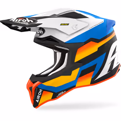 Airoh Strycker Glam Casque de motocross, bleu, taille XL pour Hommes