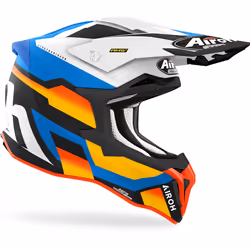 Airoh Strycker Glam Casque de motocross, bleu, taille XL pour Hommes