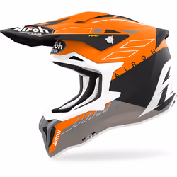 Airoh Strycker Skin Casque de motocross, orange, taille L pour Hommes