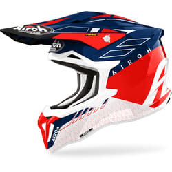 Airoh Strycker Skin Casque de motocross, rouge, taille L pour Hommes