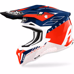 Airoh Strycker Skin Casque de motocross, rouge, taille L pour Hommes