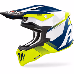 Airoh Strycker Blazer Casque de motocross, jaune, taille L pour Hommes