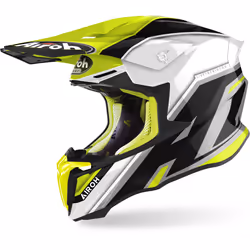 Airoh Twist 2.0 Shaken Casque de motocross, jaune, taille XS pour Hommes