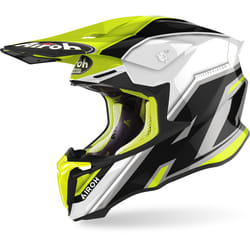 Airoh Twist 2.0 Shaken Casque de motocross, jaune, taille 2XL pour Hommes