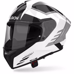 Airoh Matryx Thron Casque, gris-blanc, taille L pour Hommes