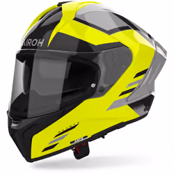 Airoh Matryx Thron Casque, gris-jaune, taille XL pour Hommes