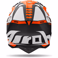Airoh Wraaap Feel Casque de motocross, noir-blanc-orange, taille M pour Hommes - Vue supplémentaire 4