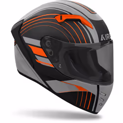 Airoh Connor Achieve Casque, noir-gris-orange, taille XL pour Hommes - Vue supplémentaire 4