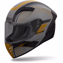Airoh Connor Achieve Casque, noir, taille L pour Hommes