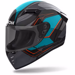 Airoh Connor Dunk Casque, noir-gris-bleu, taille XL pour Hommes