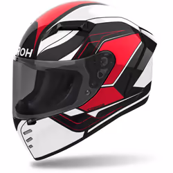 Airoh Connor Dunk Casque, noir-blanc-rouge, taille XL pour Hommes